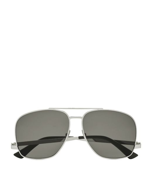 Saint Laurent Leon Aviator Sunglasses