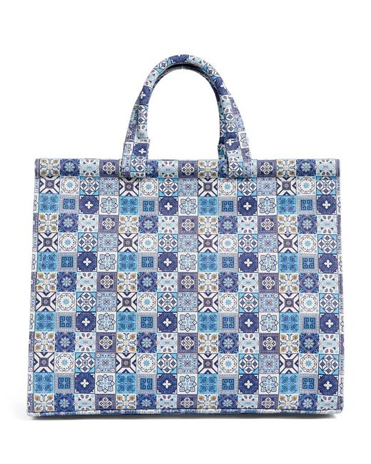 Blinq Mini Porto Greek Tiles Tote Bag