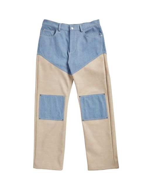 Whyat Workwear Patchwork Jeans