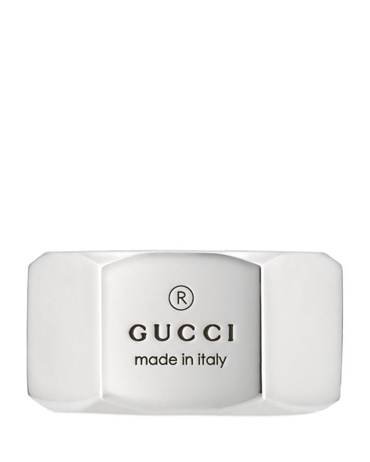 Gucci Sterling Trademark Ring
