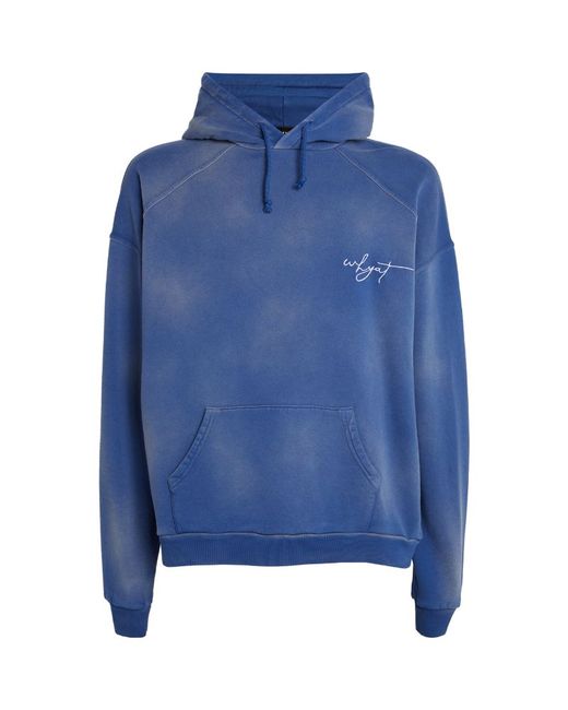 Whyat Signature Washed-Effect Hoodie