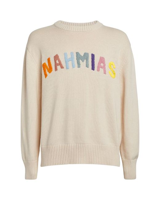 Nahmias Rainbow Intarsia Sweater