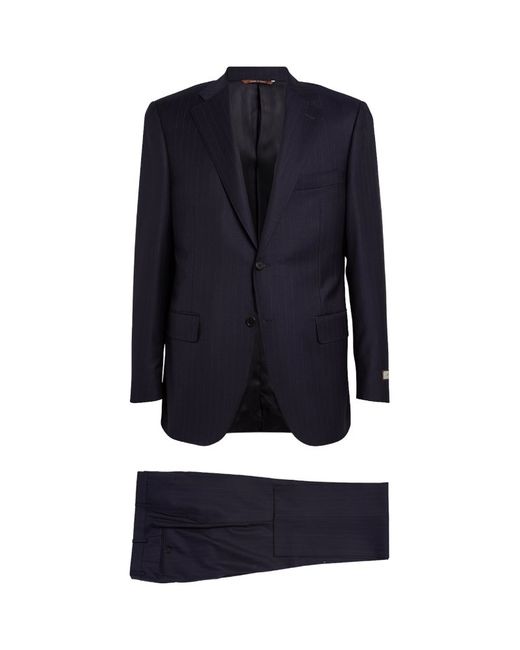 Canali Wool Pinstripe 2-Piece Suit