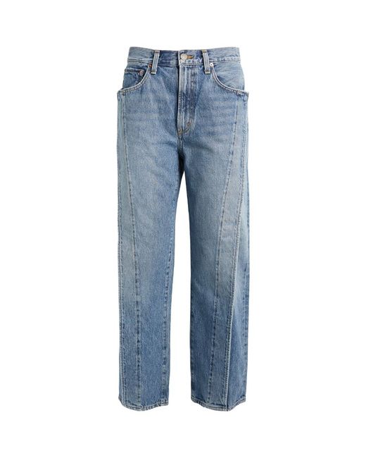 Agolde Fold-Detail Jeans