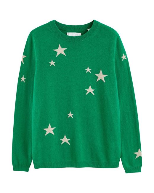 Chinti And Parker Wool-Cashmere Star Sweater