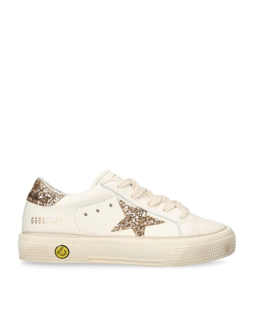 Golden Goose Glitter May Star Sneakers