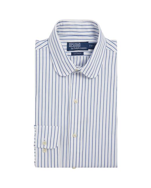 Polo Ralph Lauren Round-Collar Striped Shirt