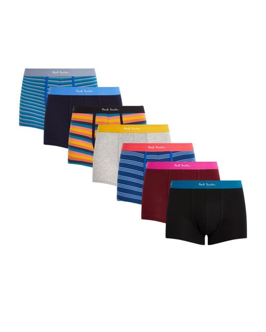 Paul Smith Organic-Cotton Trunks Pack of 7