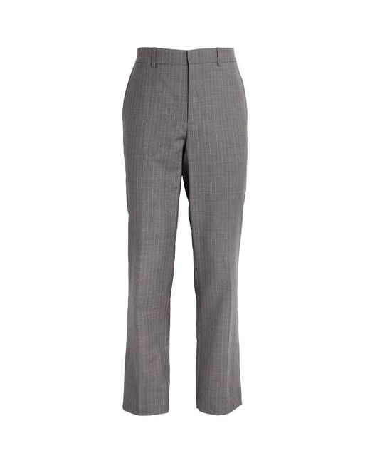 Helmut Lang Pinstripe Tailored Trousers
