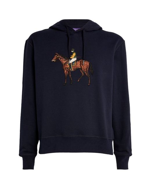 Ralph Lauren Purple Label Standing Horse Hoodie