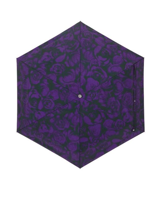 Burberry Rose Print Folding Umbrella