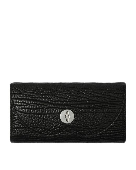 Burberry Leather Continental Chess Wallet