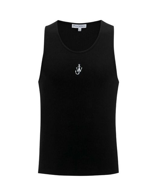 J.W.Anderson Embroidered Logo Tank Top