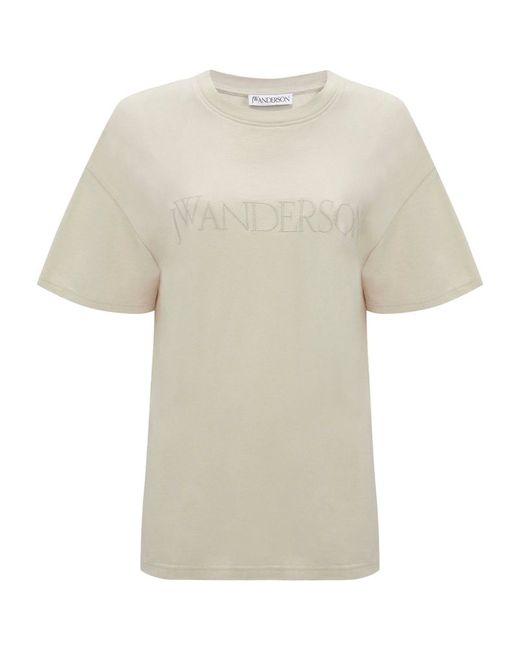 J.W.Anderson Logo Embroidered T-Shirt