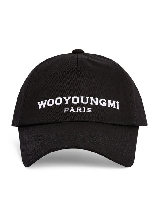 Wooyoungmi Logo-Embroidered Cap
