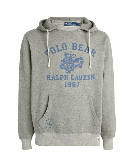 Polo Ralph Lauren Fleece Polo Bear Hoodie