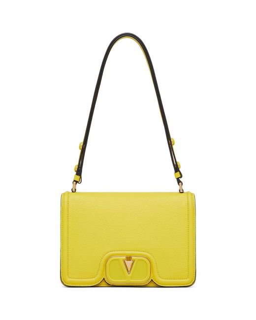 Valentino Garavani Leather VLOGO Shoulder Bag