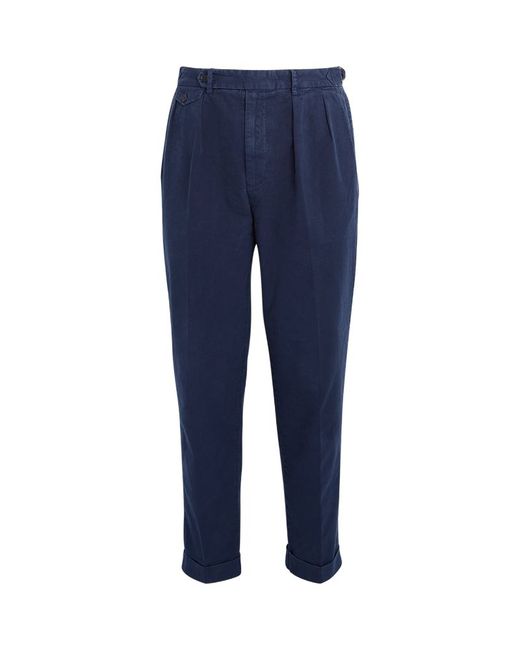 Polo Ralph Lauren Tapered Pleated Twill Trousers