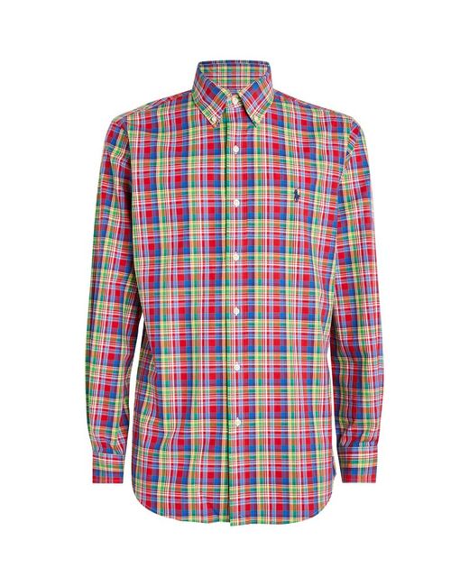 Polo Ralph Lauren Long Sleeve Poplin Check Shirt