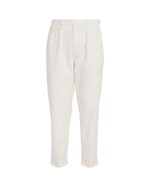 Polo Ralph Lauren Tapered Pleated Twill Trousers