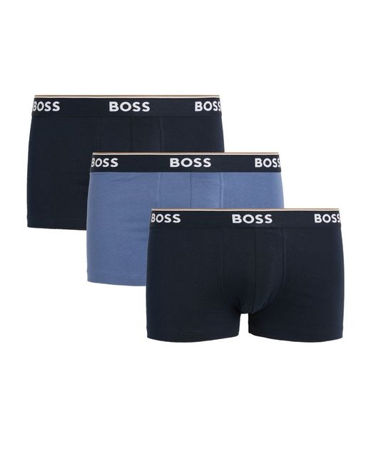 Boss Pack of 3 Logo Trunks