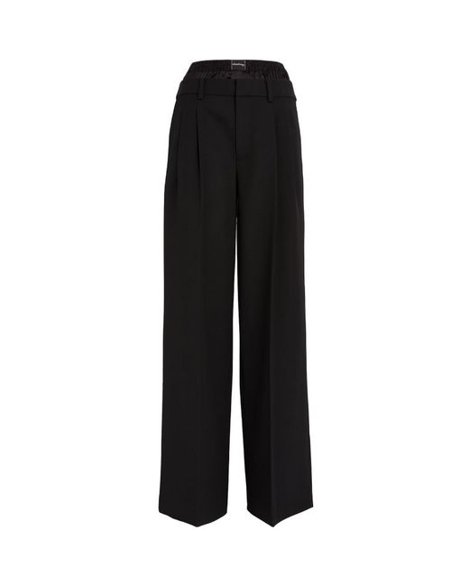 Alexander Wang Exposed-Boxers Tailored Trousers