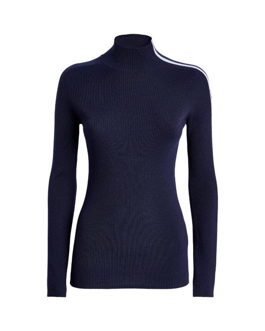 Moncler Wool Stripe-Detail Sweater