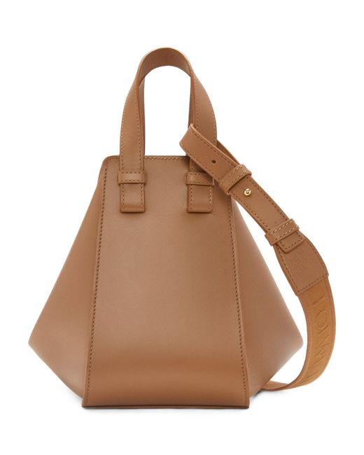 Loewe Leather Compact Hammock Top-Handle Bag