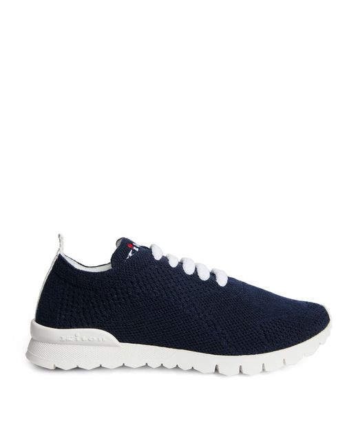 Kiton Cashmere Low-Top Sneakers
