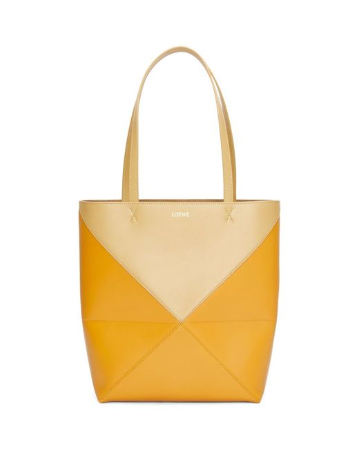 Loewe Leather Puzzle Fold Tote Bag
