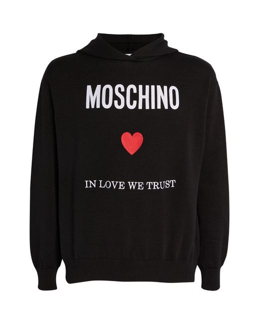Moschino Logo Hoodie