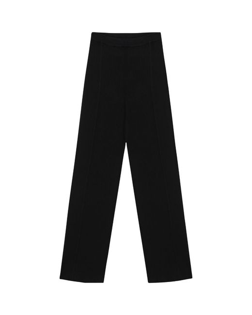 Aeron Rib-Knit Straight Trousers