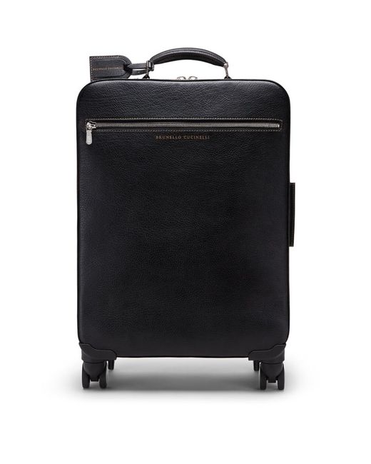 Brunello Cucinelli Leather Suitcase