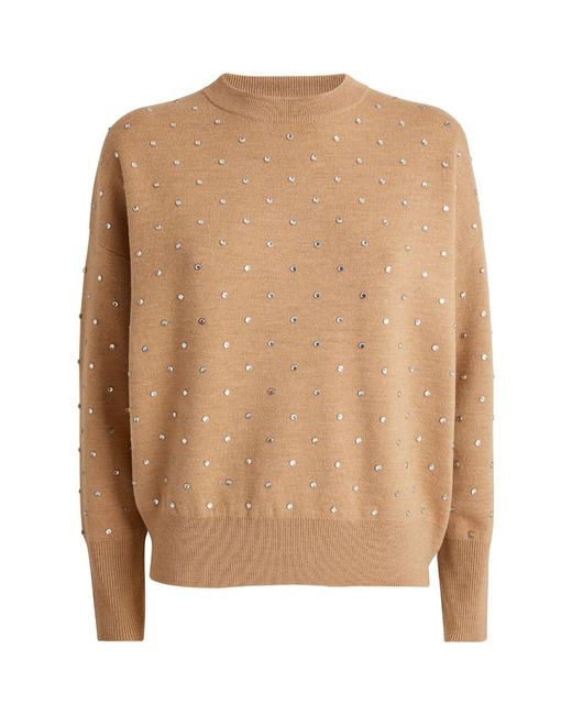 Rabanne Crystal-Embellished Sweater