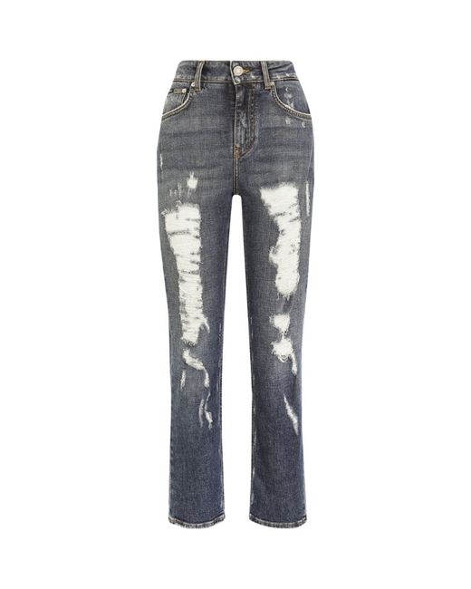 Dolce & Gabbana Distressed Boyfriend Jeans