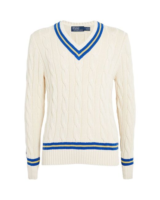 Polo Ralph Lauren Cable-Knit Cricket Sweater