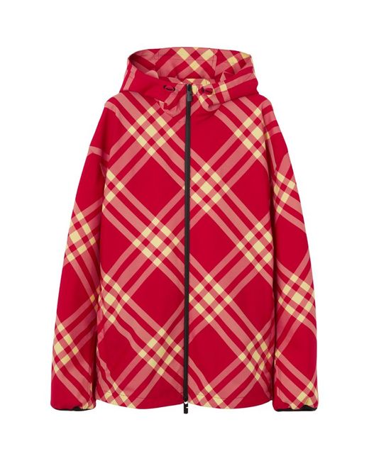 Burberry Hooded Check Jacket