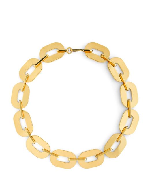 Jil Sander Interlocking Chain Necklace