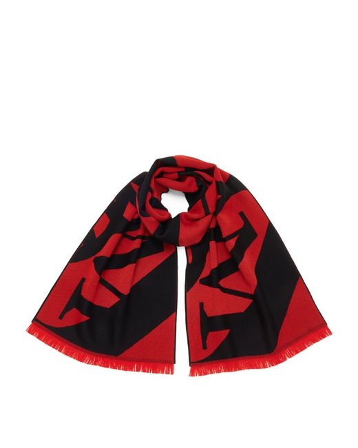 Alexander McQueen Exploded Seal Scarf