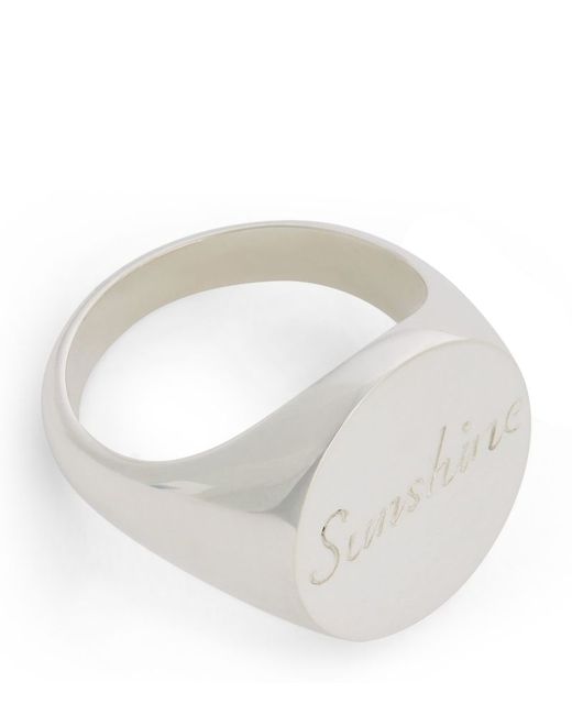 Bleue Burnham Sterling Sunshine Signet Ring