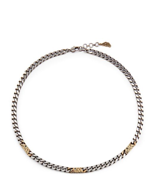Alexander McQueen Seal Chain Necklace