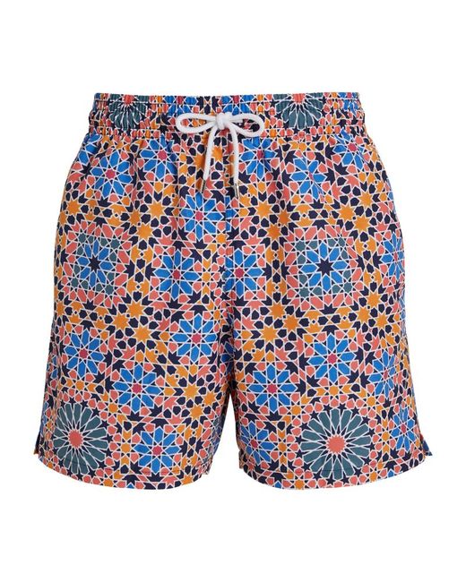 Derek Rose Printed Tropez Swim Shorts