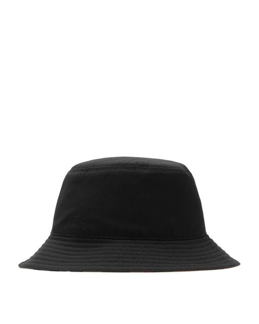 Burberry Reversible Check Print Bucket Hat