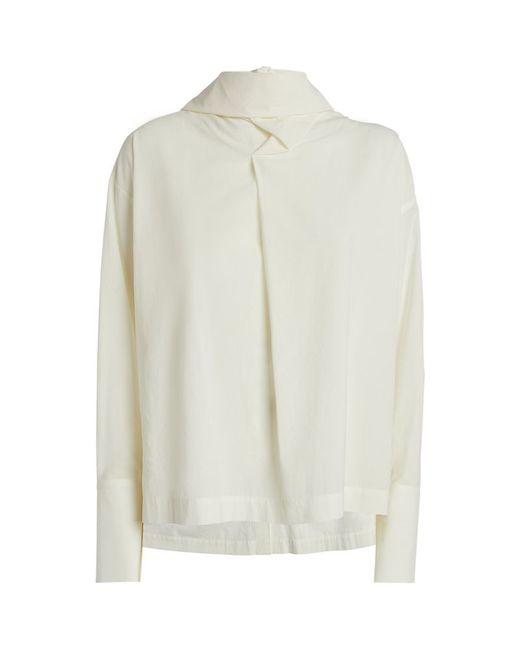 Issey Miyake Voile Pussybow Shirt