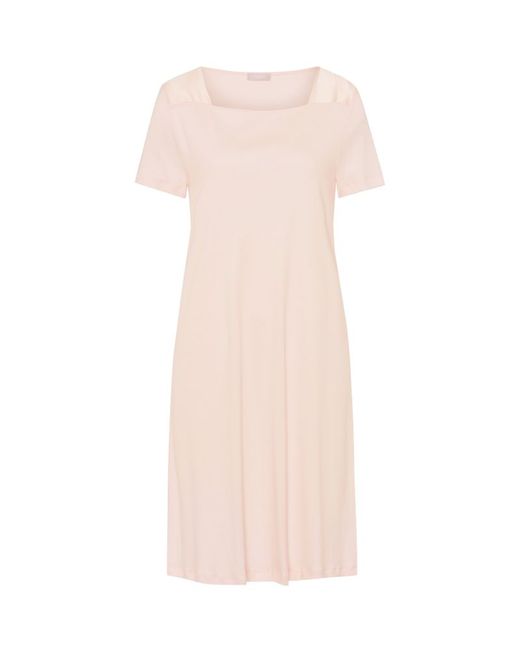 Hanro Cotton Short-Sleeve Emma Nightdress
