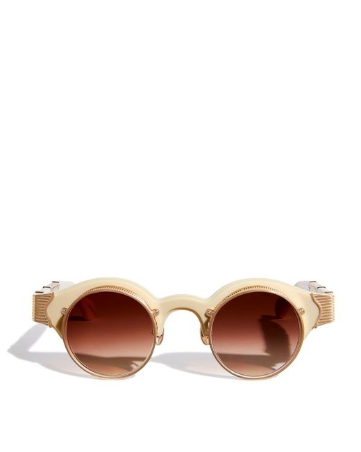 Matsuda Round-Frame Sunglasses