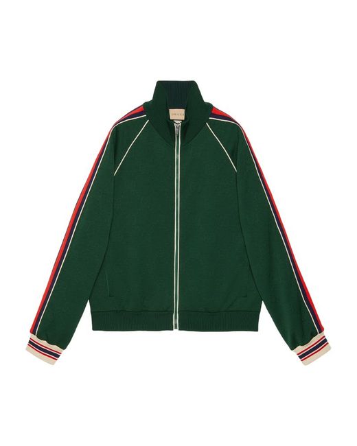 Gucci GG Jacquard Zip-Up Jacket