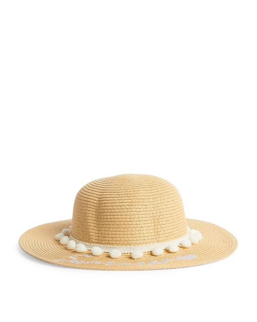 bonita Embroidered Summer Floppy Hat