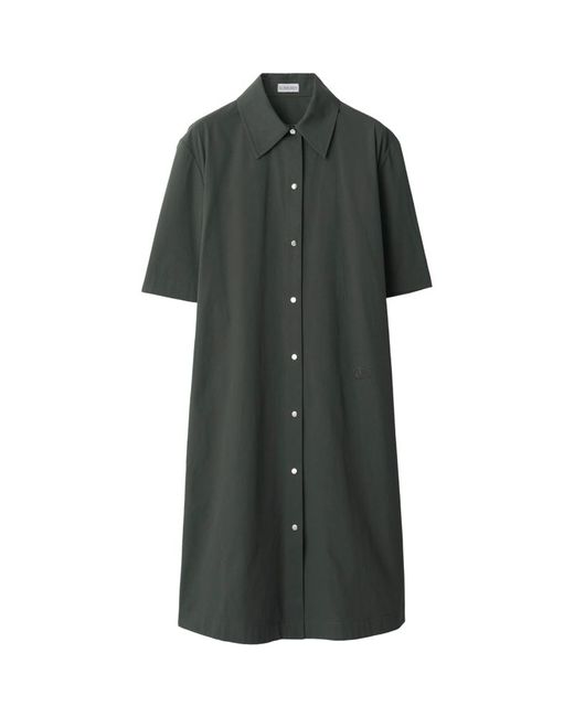Burberry Cotton-Blend Shirt Dress