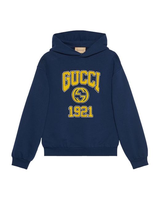 Gucci Jersey Logo 1921 Hoodie